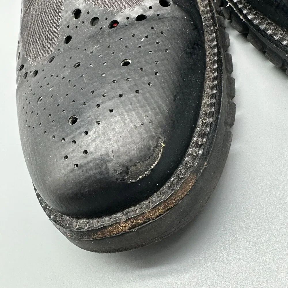 Cole Haan Zerogrand Men's 10.5 Black No Stitch Oxford Shoes Lace-Up Low Sneaker